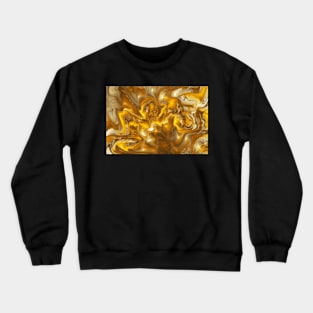 Golden marble Crewneck Sweatshirt